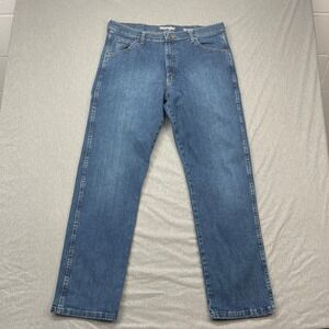 Wrangler Relaxed Fit Jeans‎ Mens Size 36x32 Blue Denim Pants